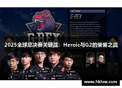 2025全球总决赛关键战：Heroic与G2的荣誉之战